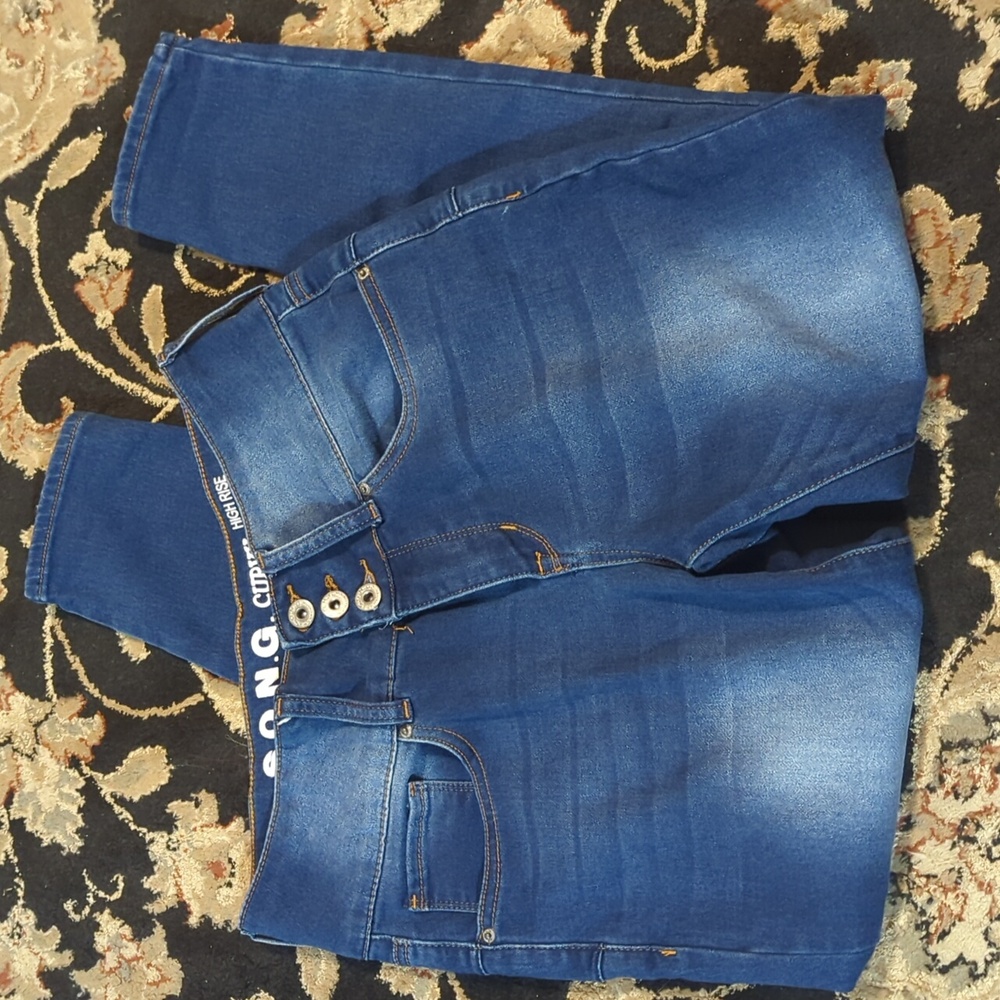 S.O.N.G.Curvy High Rise Skinny Jeans